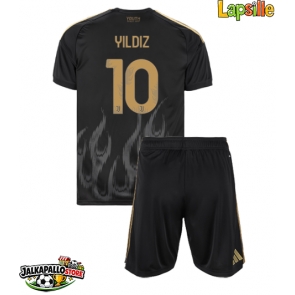 Juventus Kenan Yildiz #10 Kolmaspaita Lapsille 2026-27 Lyhythihainen (+ shortsit)